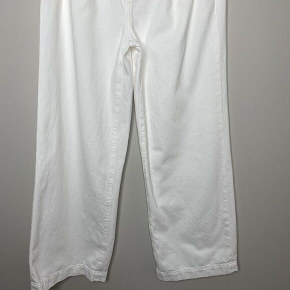 MADEWELL Harlow Wide Leg Jeans Women 27 Airy Denim Tile White NO670 - Picture 7 of 16